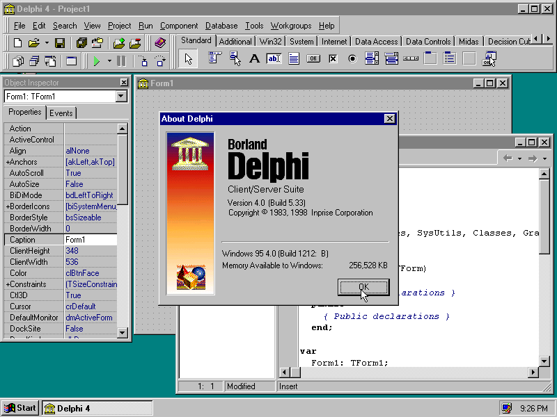 Delphi 4 - About